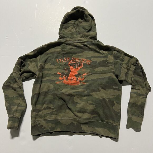 Rare Tyler Childers Born Again Camo Hoodie Official No Size Tag See Measurments - Picture 6 of 9